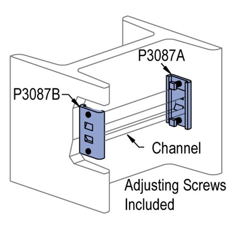 c3087 metal stiger housing|unistrut p3088.